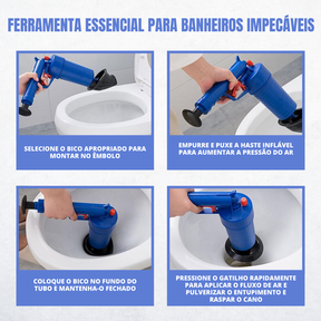 Desentupidor de sanitas para casas de banho
