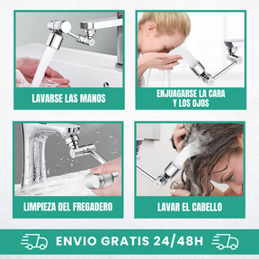 Torneira giratória de plástico (OFERTA 2X1)