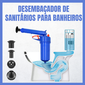 Desentupidor de sanitas para casas de banho